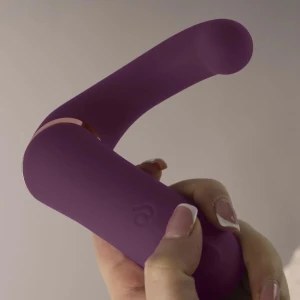 ROCKS-OFF - GEMINI DUAL VIBRATOR G-SPOT STYMULATOR ÅECHTACZKI FIOLETOWY
